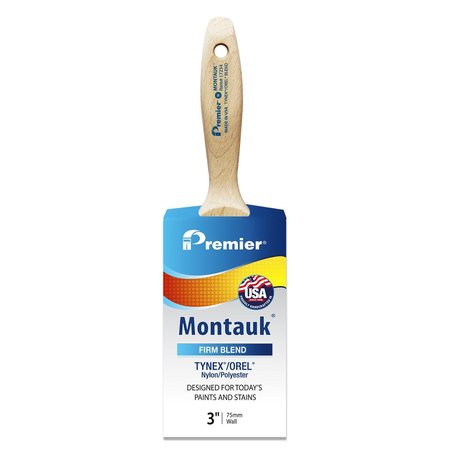 MONTAUK Premier  3 in. Firm Chiseled Wall Brush 17234